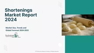 Shortenings Market