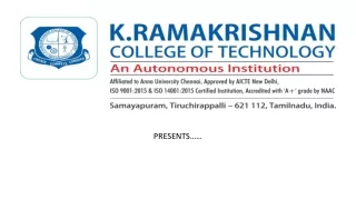 Heads of department at KRCT Top engineering & technology college in Tiruchirapal