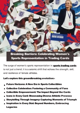 Breaking Barriers: Celebrating Women's Sports Representation in Trading Cards