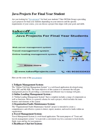 java projects pptx file