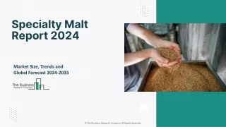 Specialty Malt Market Size, Share, Industry Trends, Growth Report By 2033