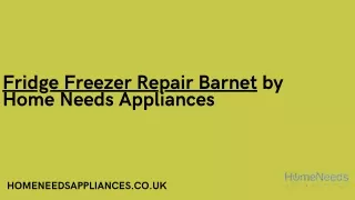 Fridge Freezer Repair Barnet