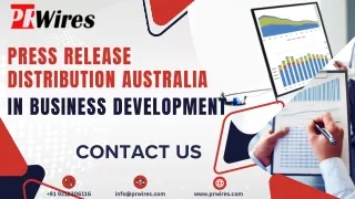 Press Release Distribution Australia in Business Development