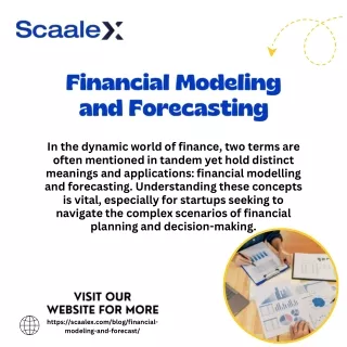 Financial Modeling and Forecasting