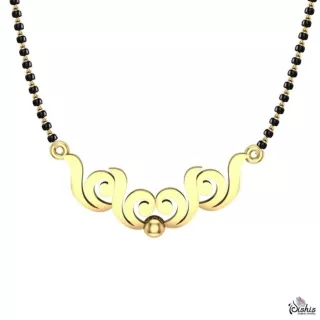 Aaditri Gold Mangalsutra by Dishis Designer Jewellery