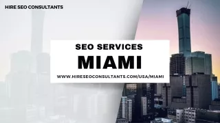 Seo Services Miami