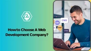 How to Choose A Web Development Company