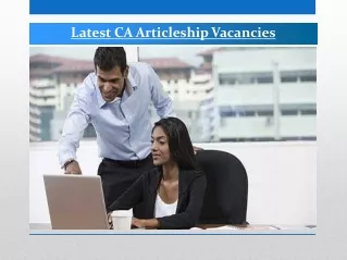 Latest CA Articleship Vacancies