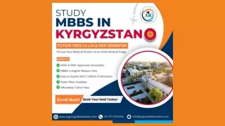 MBBS in Kyrgyzstan: A Comprehensive Study