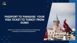 Passport to Paradise Your Visa Ticket to Turkey from Dubai