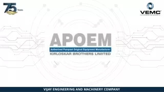 Masters Distributors of KBL Process Pumps.