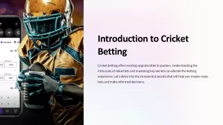 Introduction to Cricket Betting