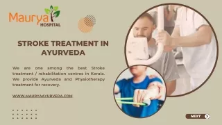 Stroke Treatment in Ayurveda