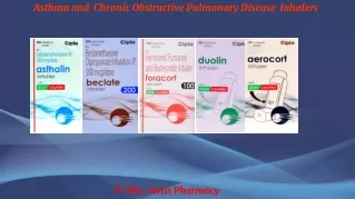 Asthma and  Chronic Obstructive Pulmonary Disease Inhalers