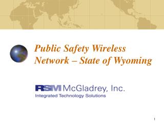 Public Safety Wireless Network – State of Wyoming