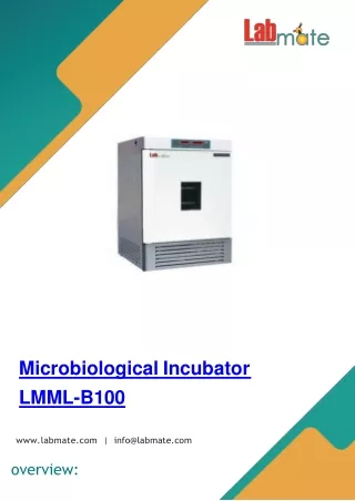 Microbiological-Incubator-LMML-B100