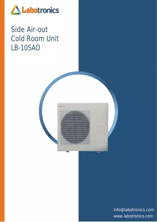 Side-Air-out-Cold-Room-Unit