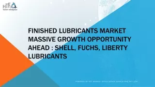 Finished Lubricants Market