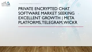 Private Encrypted Chat Software Market
