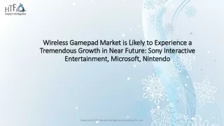 Wireless Gamepad Market