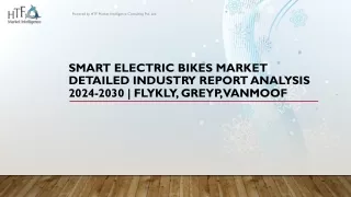 Smart Electric Bikes Market