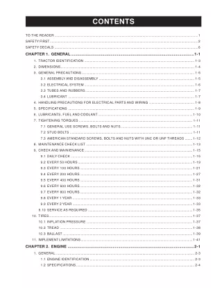 Kioti Daedong CK20J Tractor Service Repair Manual