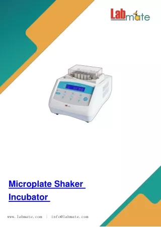 Microplate-Shaker-Incubator