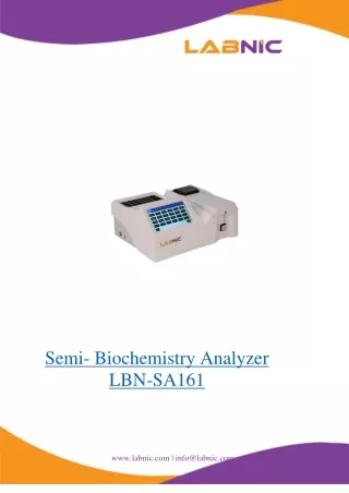 Semi--Biochemistry-Analyzer-LBN-SA161