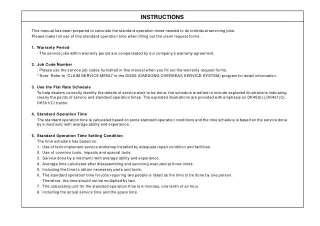 Kioti Daedong DK501 Tractor Parts Catalogue Manual