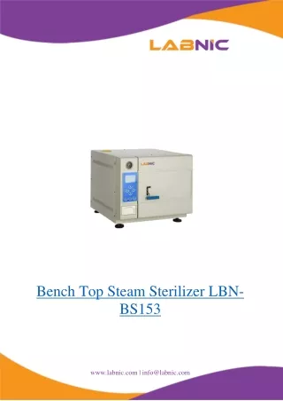 Bench-Top-Steam-Sterilizer-LBN-BS153