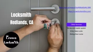 Locksmith Redlands, CA