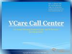 vcare call center