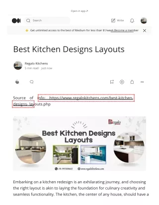 Best Kitchen Designs Layouts