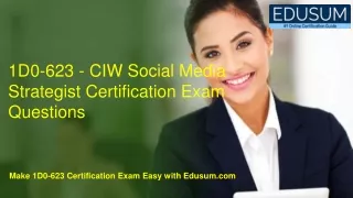 1D0-623 - CIW Social Media Strategist Certification Exam Questions