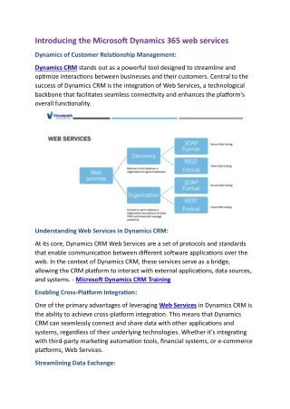 MS Dynamics CRM Training - Visualpath