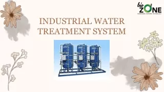 Industrial Water Treatment System
