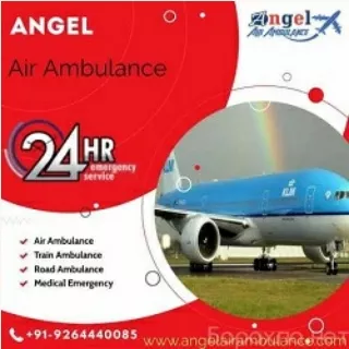 Angel Air Ambulance Service in Vellore And Bagdogra