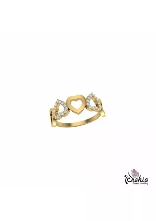 Amaya Diamond Ring For Engagement by Dishis Designer Jewellery