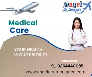 Angel Air Ambulance Service in Bakaro And Bagalpur