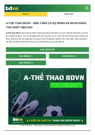 a-the-thao-bdvn