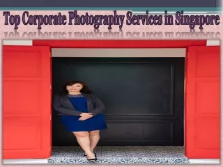 Top Corporate Photography Services in Singapore