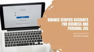 Streamline Your Finances with a Binance Verified Account for Business and Person