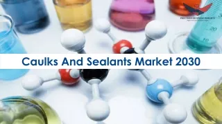 Caulks And Sealants Market