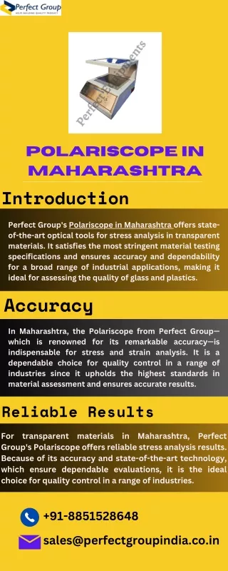 Polariscope in Maharashtra