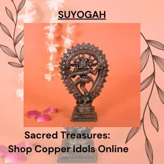 Sacred Treasures Shop Copper Idols Online