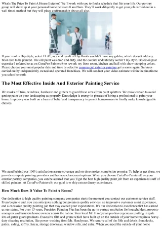 7 Things You Should Not Do With commercial exterior painting