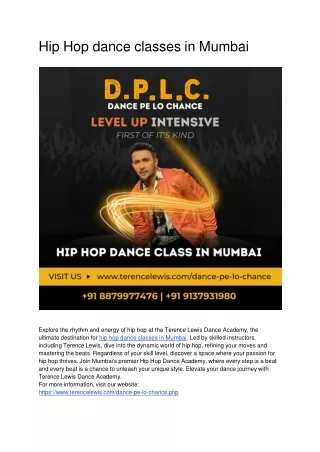 Unleashing Joy with Online Dance Classes for Kids in Mumbai