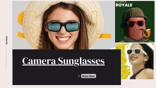 Camera Sunglasses