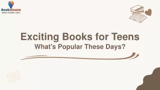 Exciting Books for Teens Whats Popular These Days