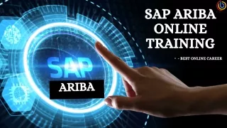 sap ariba online training ppt